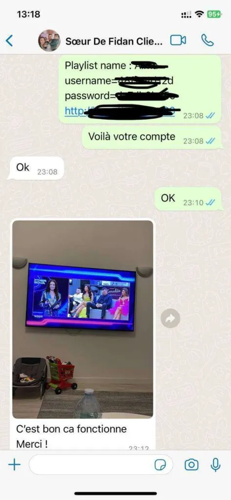 Conversación de WhatsApp de ejemplo 6